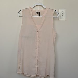 MNG (Mango) sleeveless blouse